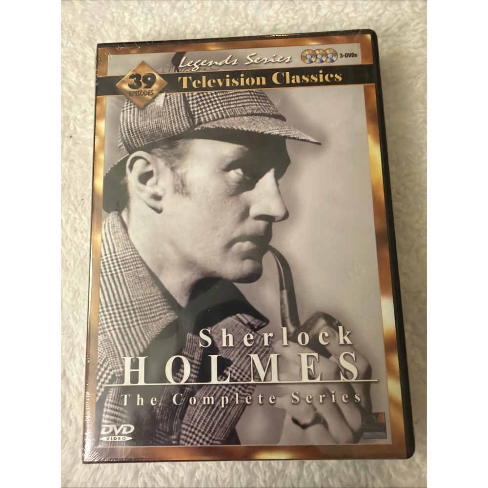 Sherlock Holmes The Complete Series 39 Episodes DVD 3 Disc Set NIP New Sealed
